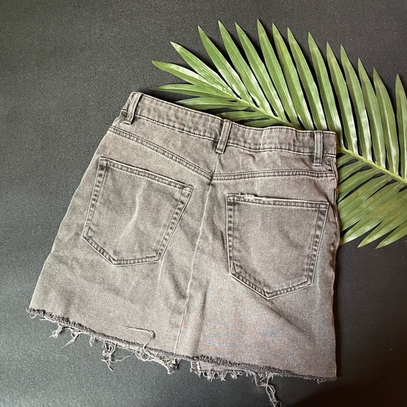 Zara Black Jean Skirt - Picture 6 of 6